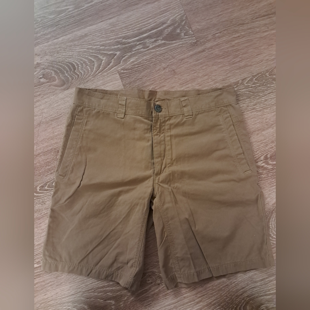 The North Face Mens Dark Tan Khaki Shorts Size 34
